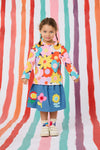 Gorman - Geo Floral Kids Long Sleeve T-Shirt - multi
