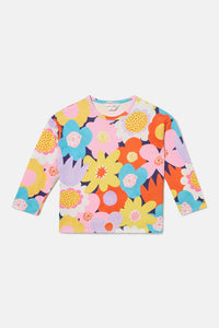 Gorman - Geo Floral Kids Long Sleeve T-Shirt - multi