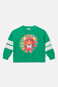 Gorman - Lion Kids Sweater - green