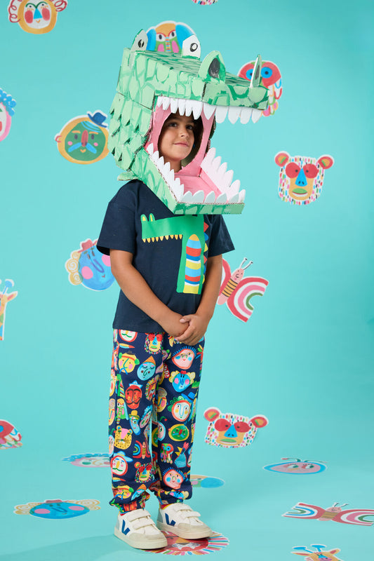 Gorman - Gallery Kids Track Pant - navy