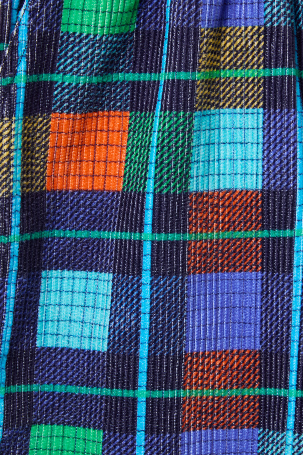 Gorman - Navy Check Kids Cord Pant - navy