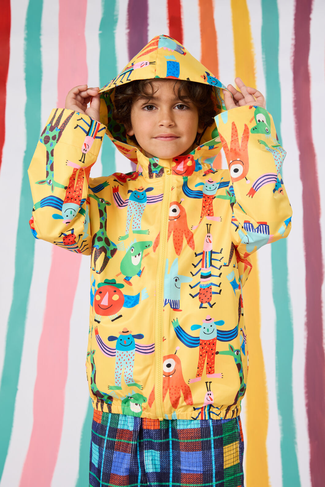 Gorman - Monster Play Kids Raincoat - yellow