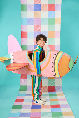 Gorman - Painted Stripe Kids Pant - multi