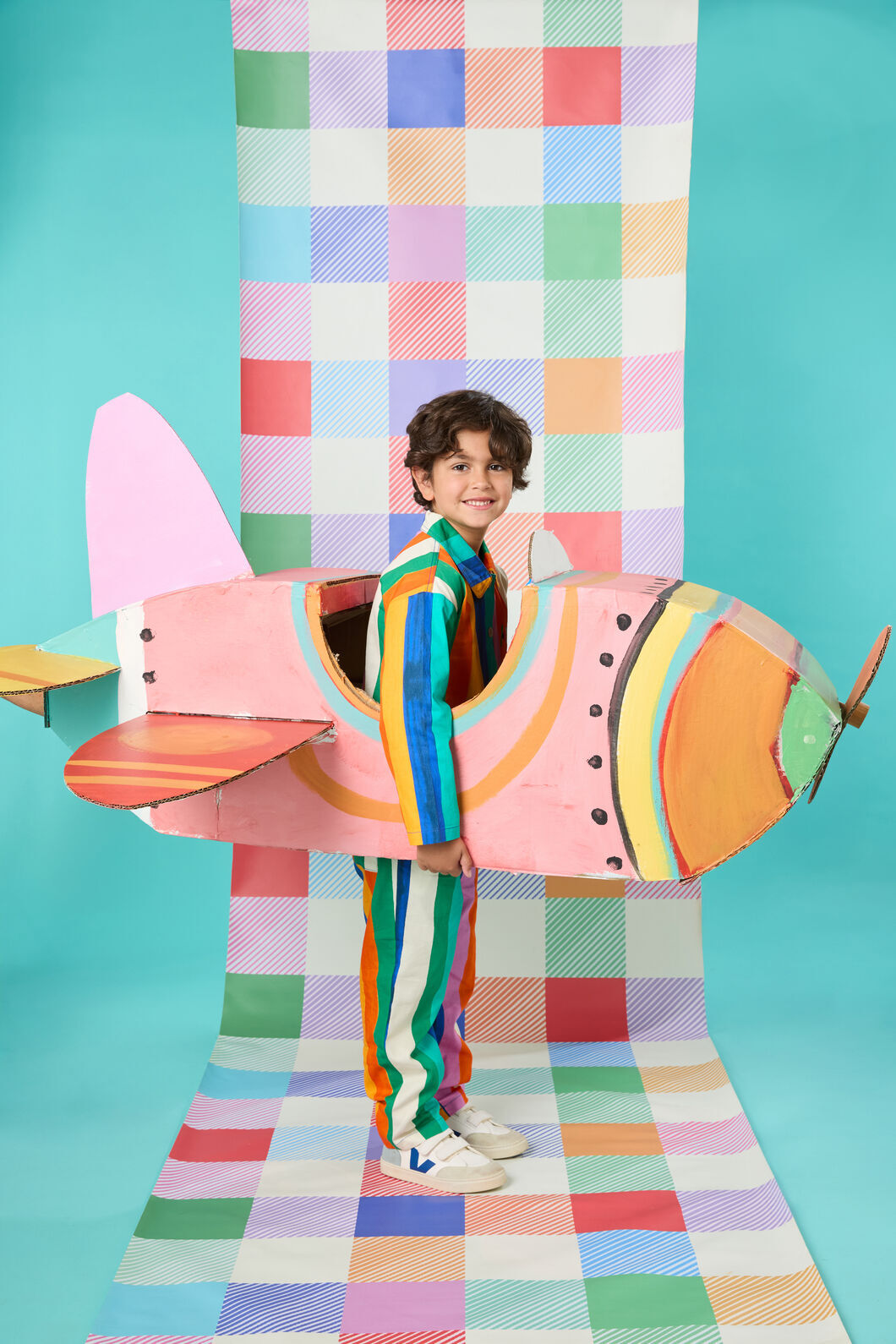 Gorman - Painted Stripe Kids Pant - multi