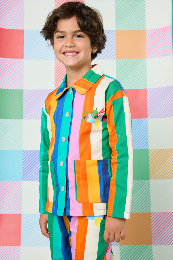 Gorman - Painted Stripe Kids Jacket - multi
