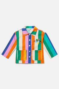 Gorman - Painted Stripe Kids Jacket - multi