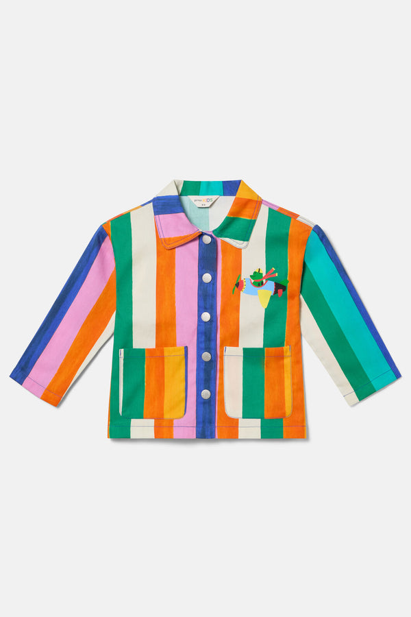 Gorman - Painted Stripe Kids Jacket - multi