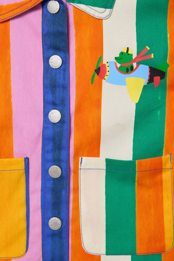 Gorman - Painted Stripe Kids Jacket - multi