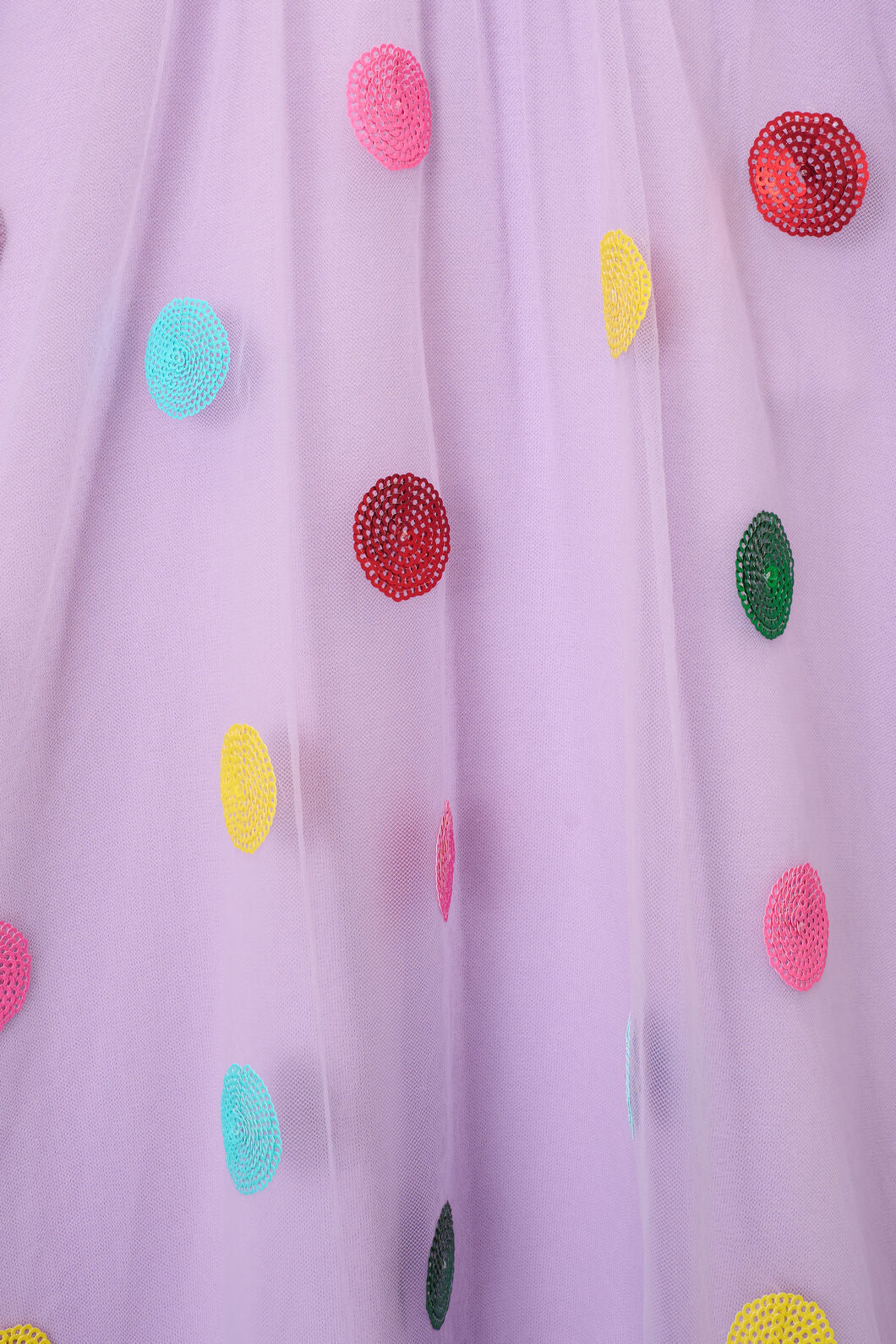 Gorman - Spot Sequin Kids Dress - lilac