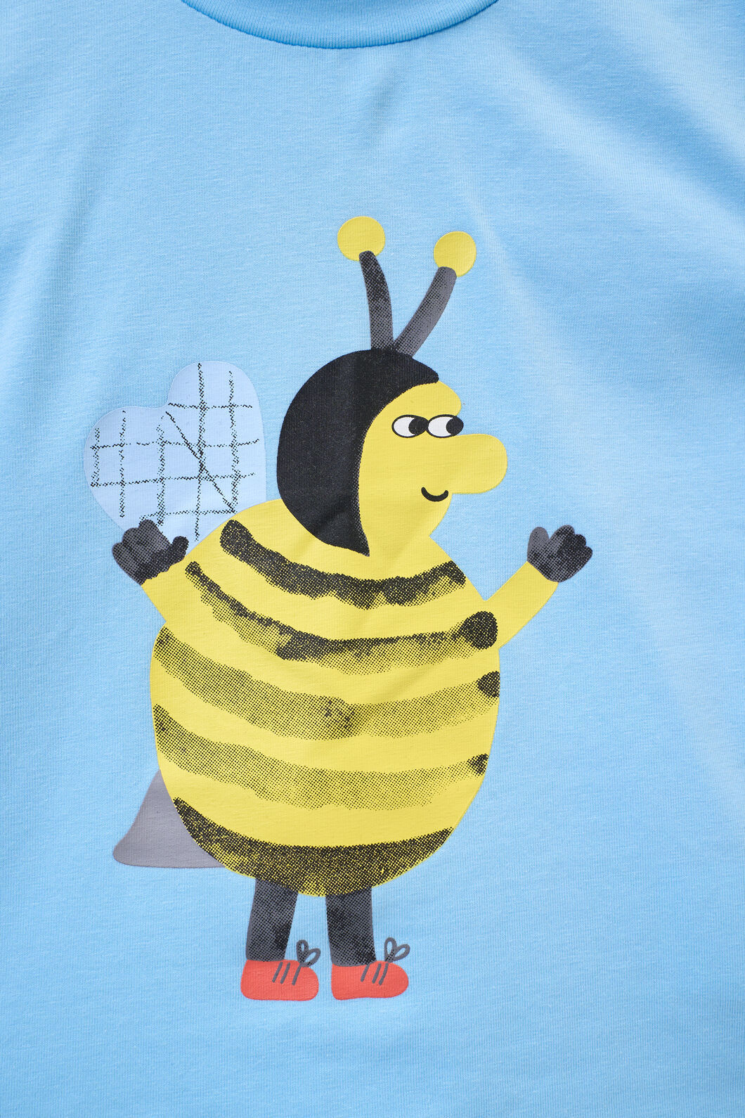 Gorman - Bee Guy Baby T-Shirt-Blue - blue