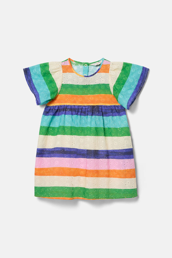 Gorman - Painted Stripe Kids Dress - multi