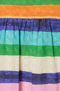 Gorman - Painted Stripe Kids Dress - multi