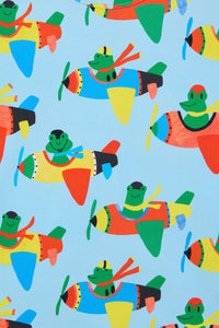 Gorman - Flying Frogs Kids Long Sleeve T-Shirt - blue