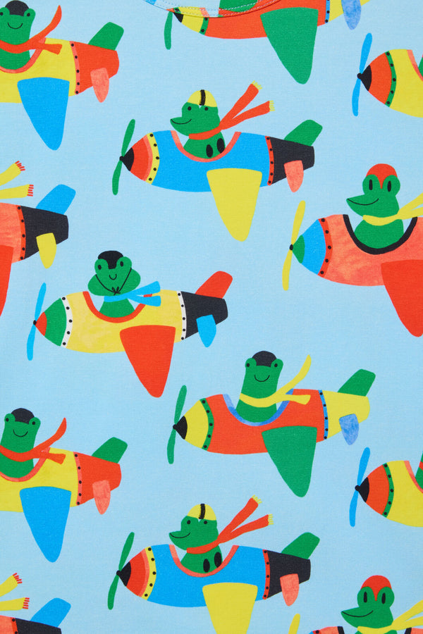 Gorman - Flying Frogs Kids Long Sleeve T-Shirt - blue
