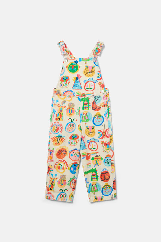 Gorman - Gallery Kids Overalls - cream