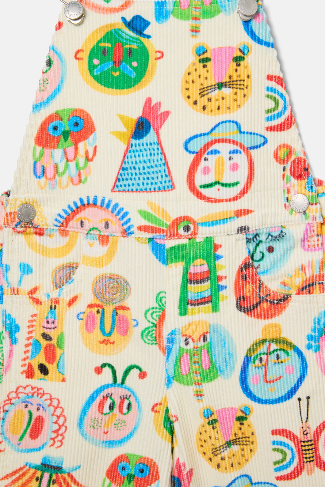 Gorman - Gallery Kids Overalls - cream