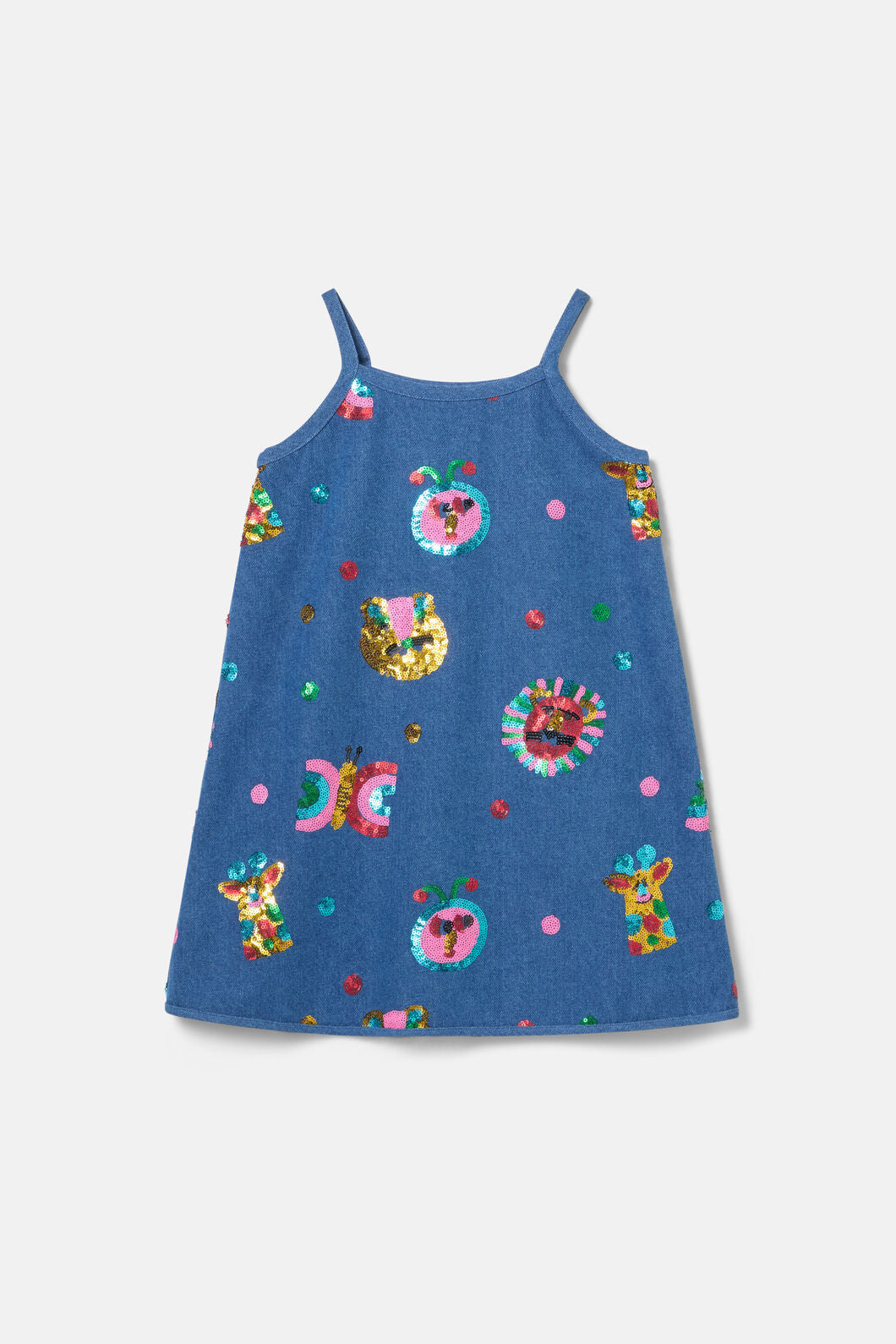 Gorman - Gallery Sequins Kids Dress - denim