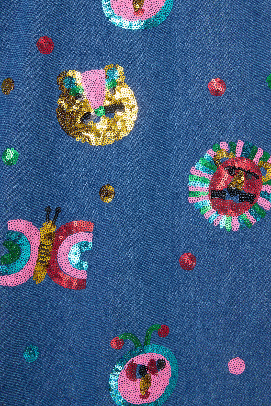Gorman - Gallery Sequins Kids Dress - denim