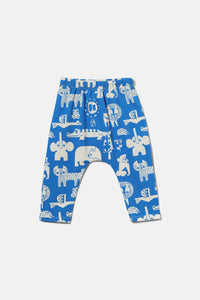Gorman - Soft Animal Baby Legging - blue