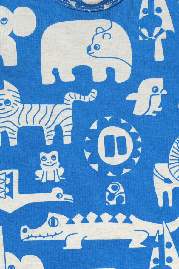 Gorman - Soft Animal Baby T-Shirt - blue