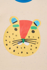 Gorman - Leo Leopard Kids T-Shirt - cream