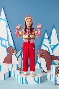 Gorman - Abstract Kids Cardigan - multi