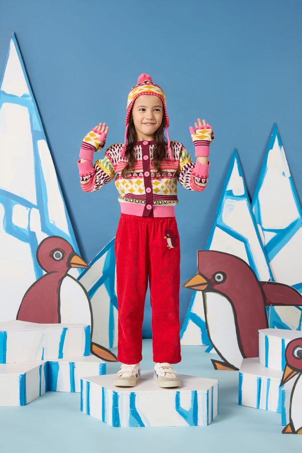 Gorman - Abstract Kids Cardigan - multi