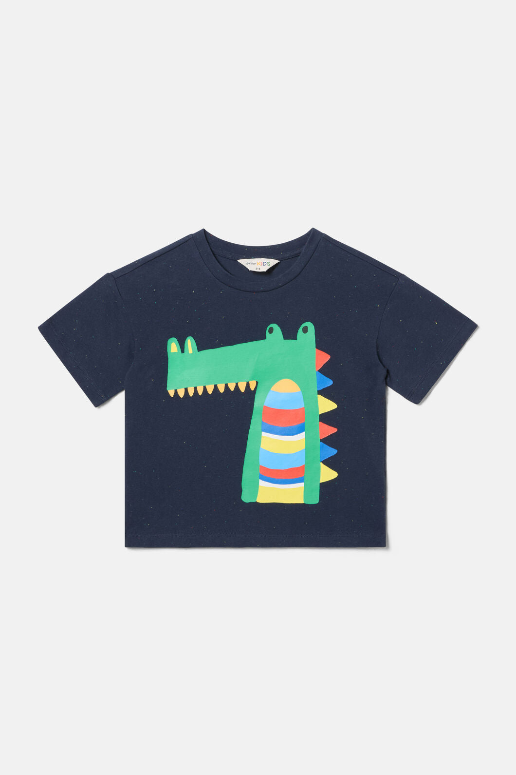 Gorman - Croc Guy Kids T-Shirt - navy