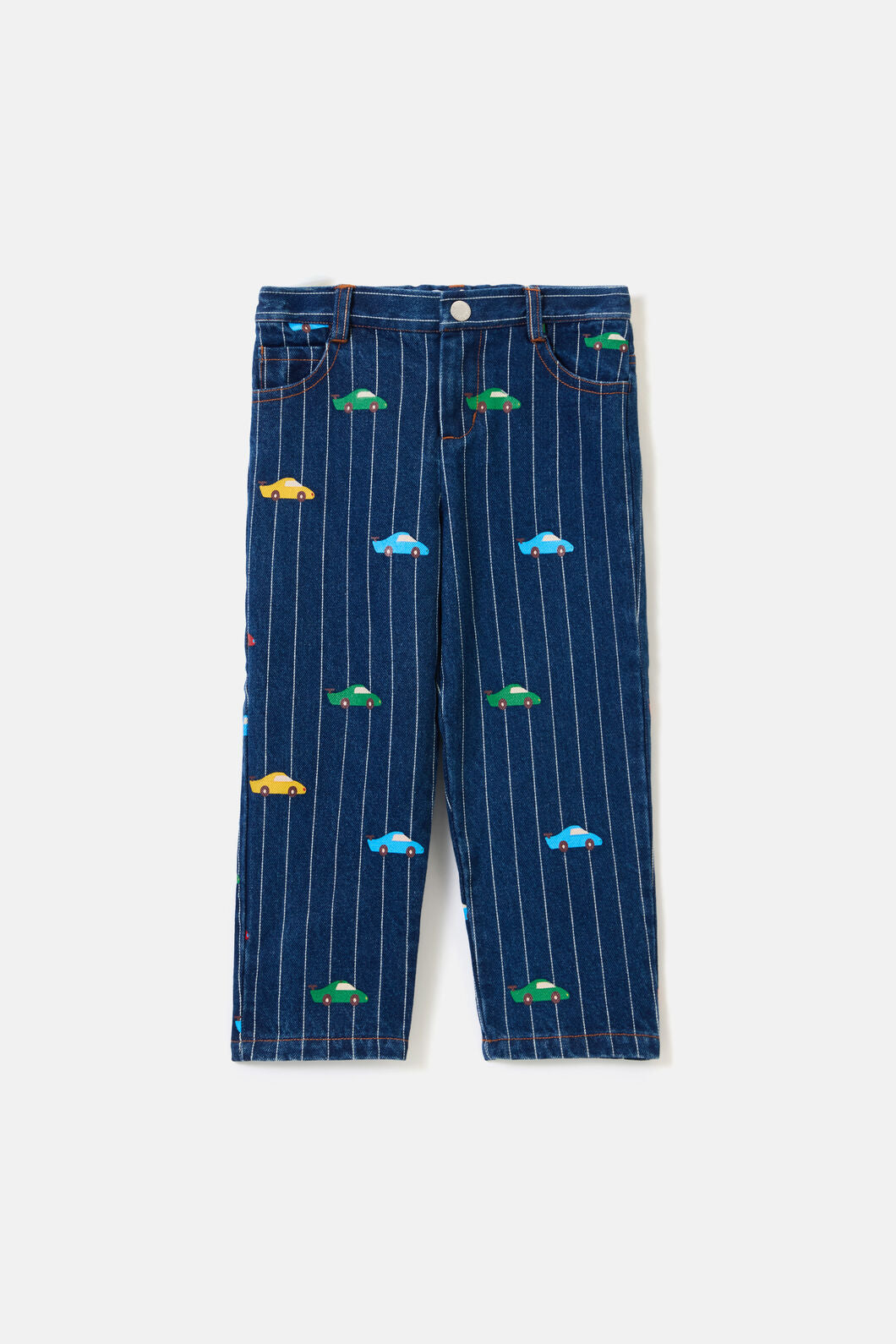 Gorman - Cars Kids Pinstripe Pant - navy