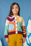 Gorman - Bold Shapes Kids Cardigan - multi