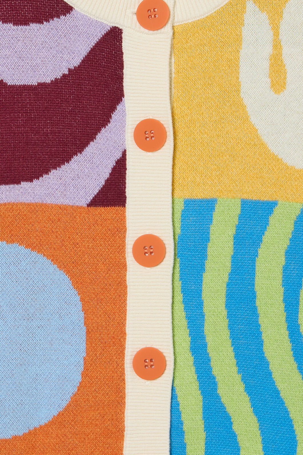 Gorman - Bold Shapes Kids Cardigan - multi