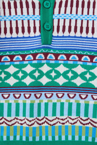 Gorman - Abstract Kids Knit Jumper - blue