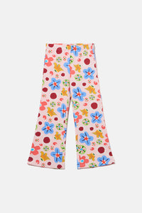 Gorman - Spotty Floral Kids Legging - pink
