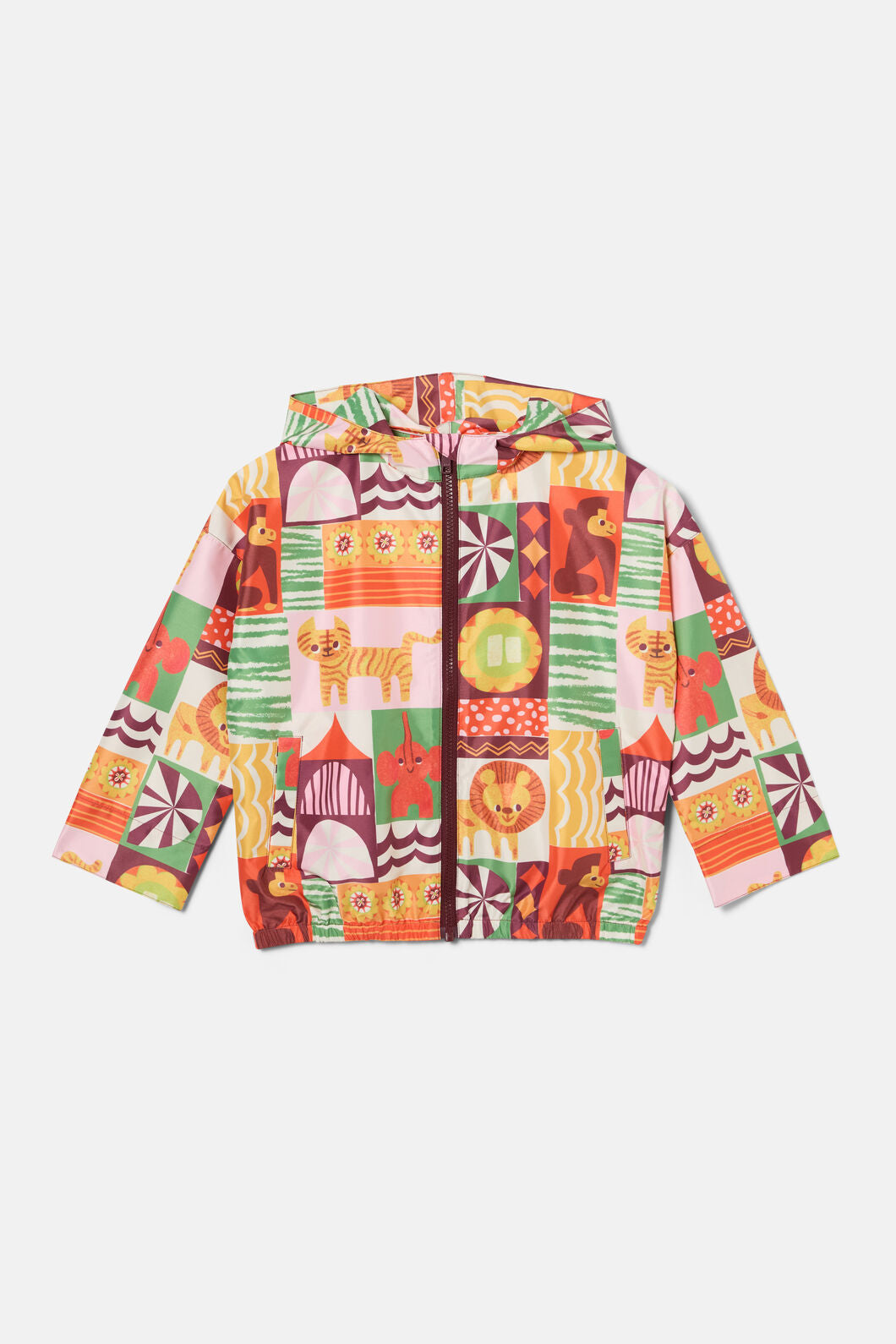 Gorman - Abstract Circus Kids Raincoat - multi