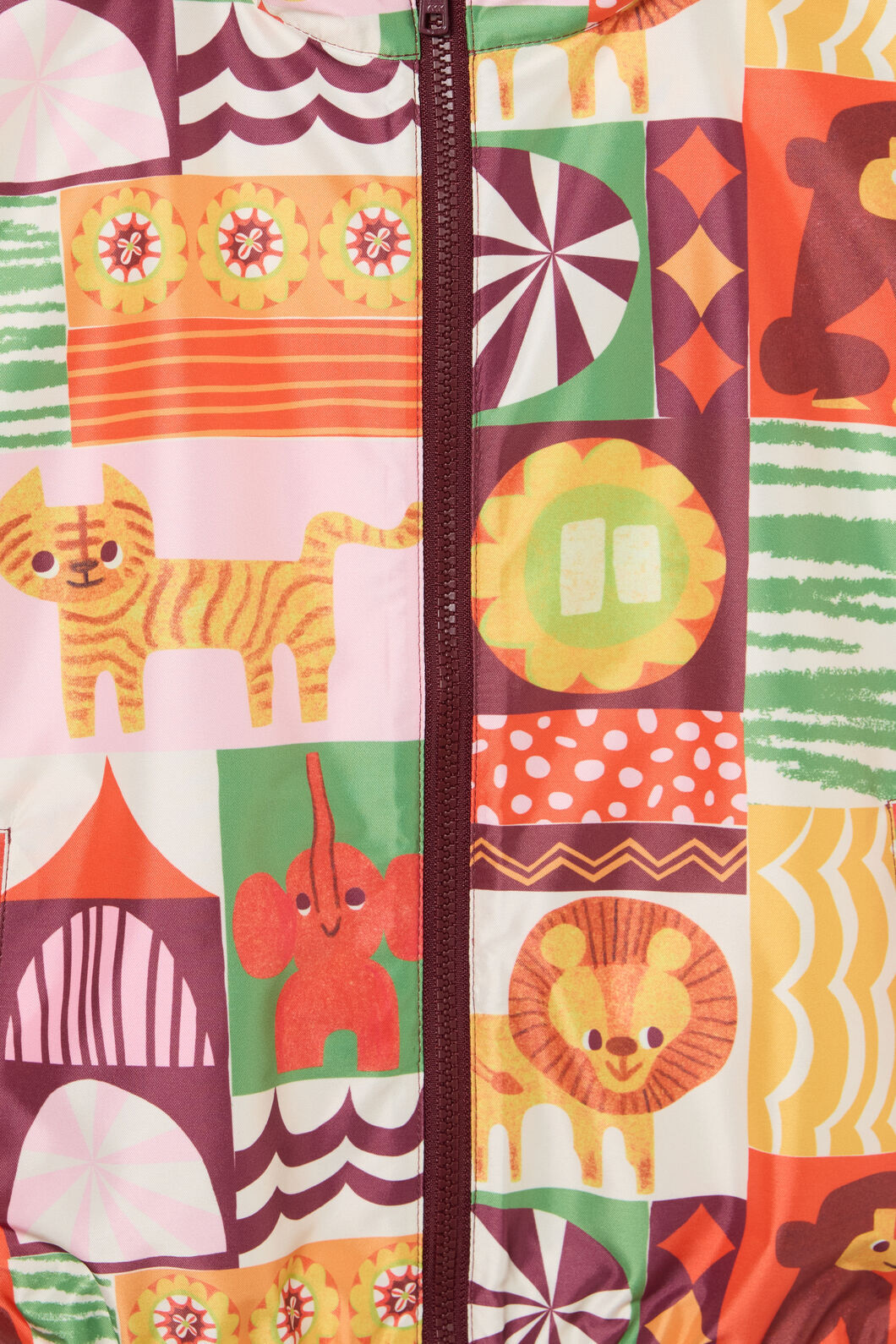 Gorman - Abstract Circus Kids Raincoat - multi