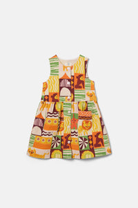Gorman - Abstract Circus Kids Dress - multi