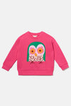 Gorman - Funky Owl Kids Sweater - pink