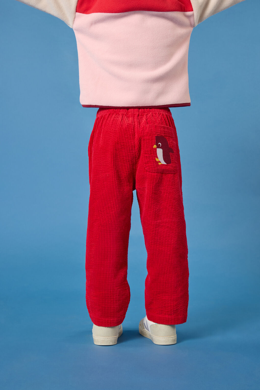 Gorman - Penguin Cord Kids Pant - red