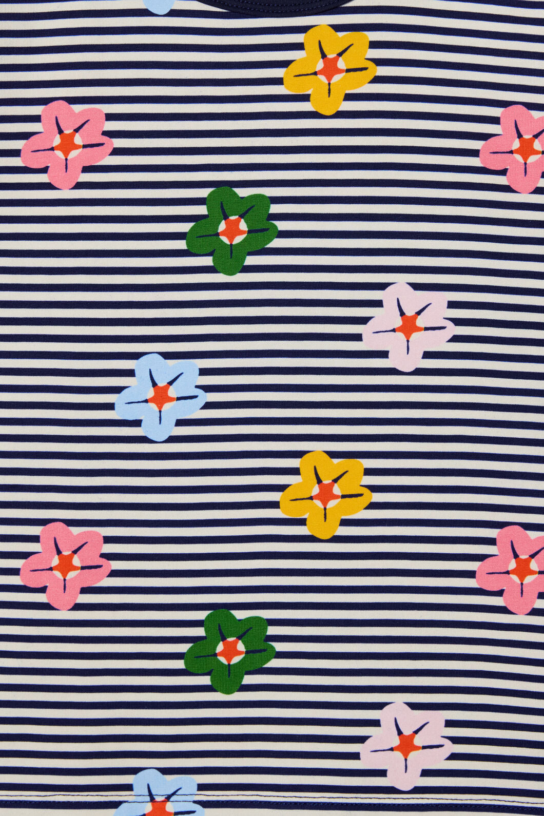 Gorman - Spotty Floral Stripe Kids T-Shirt - multi