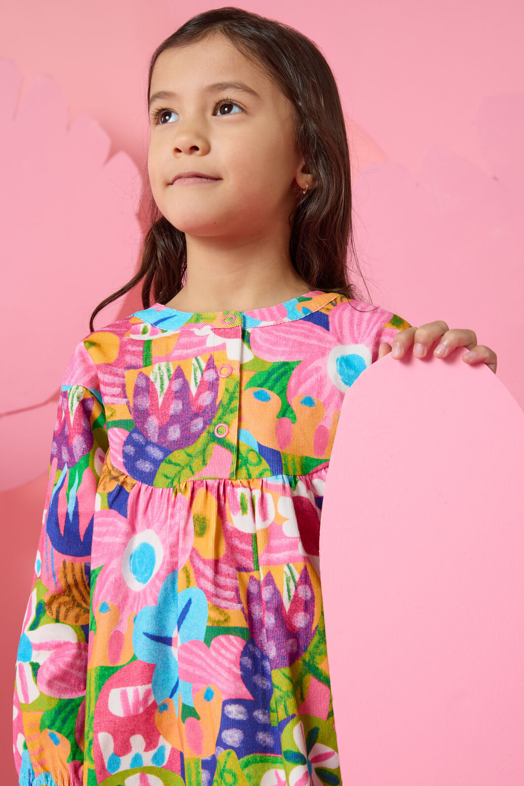 Gorman - Bold Floral Kids Dress - multi