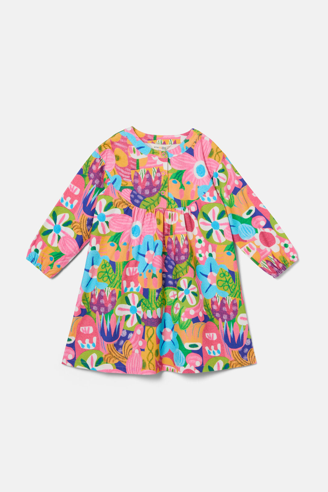 Gorman - Bold Floral Kids Dress - multi