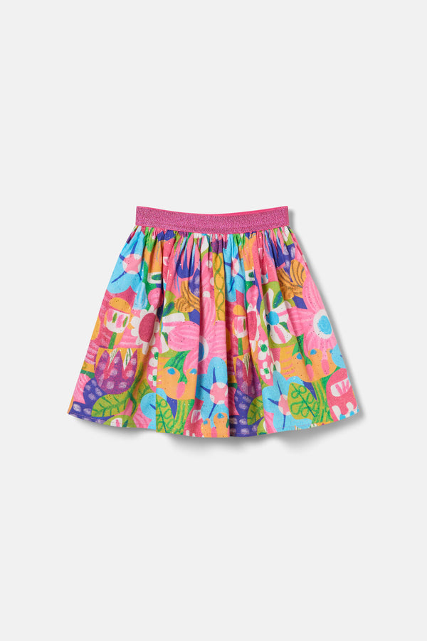 Gorman - Bold Floral Kids Skirt - multi