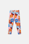 Gorman - Cut Out Flower Kids Legging - multi
