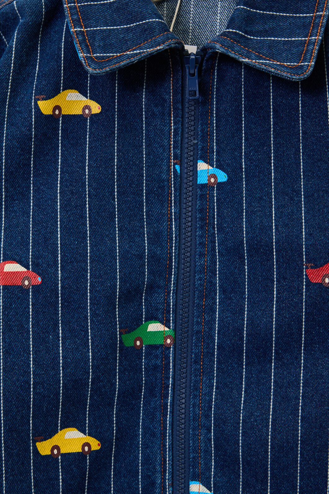Gorman - Cars Kids Pinstripe Jacket - navy