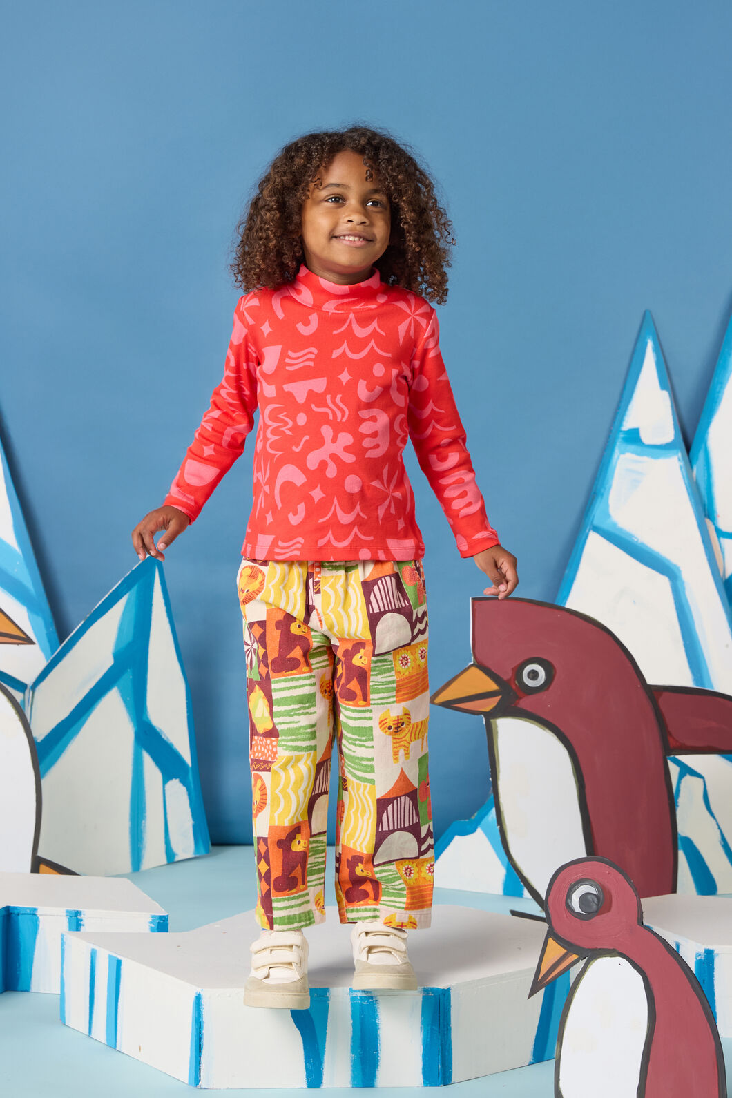 Playful Shapes Kids Skivvy Top – Gorman