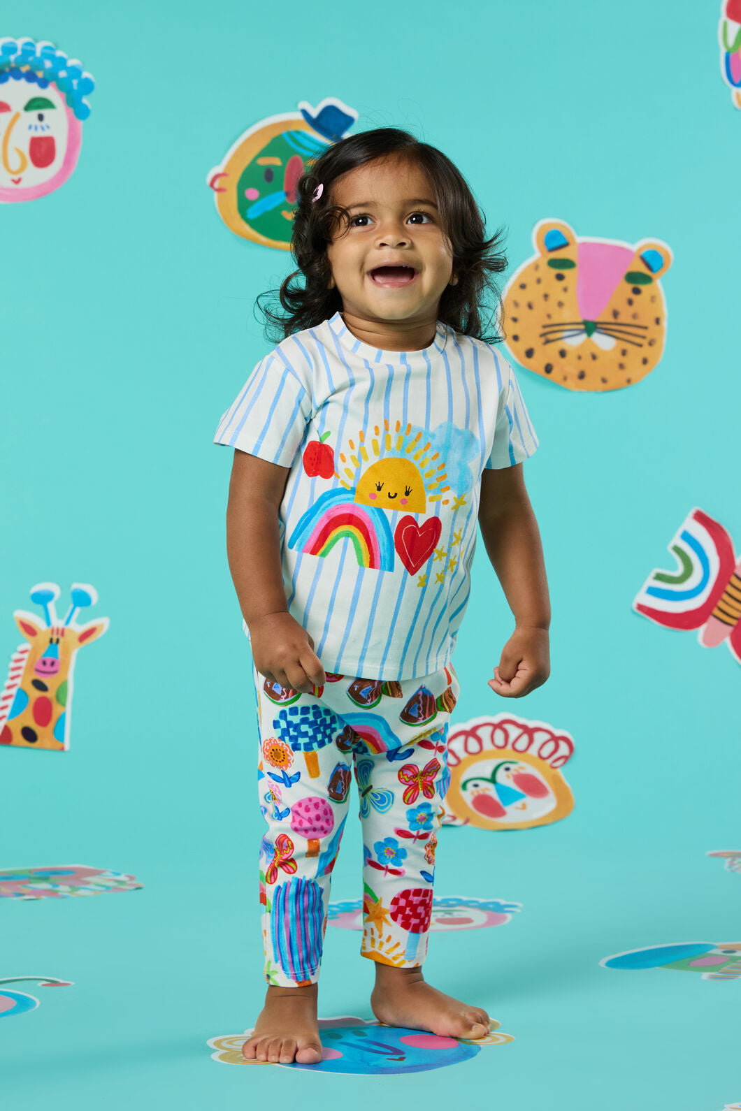 Gorman - Rainbow Baby T-Shirt - cream