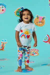 Gorman - Rainbow Baby T-Shirt - cream