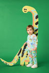 Gorman - Dino Land Baby Legging - blue