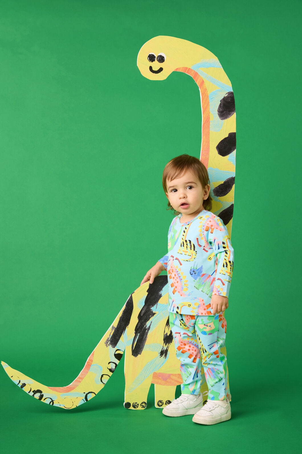 Gorman - Dino Land Baby Legging - blue