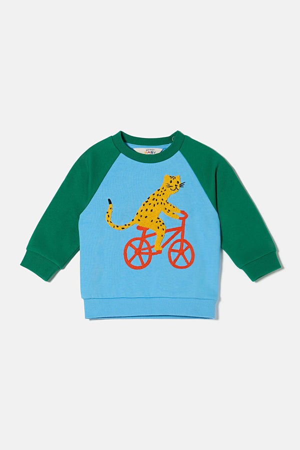 Gorman - Leo On Bike Baby Sweater - multi